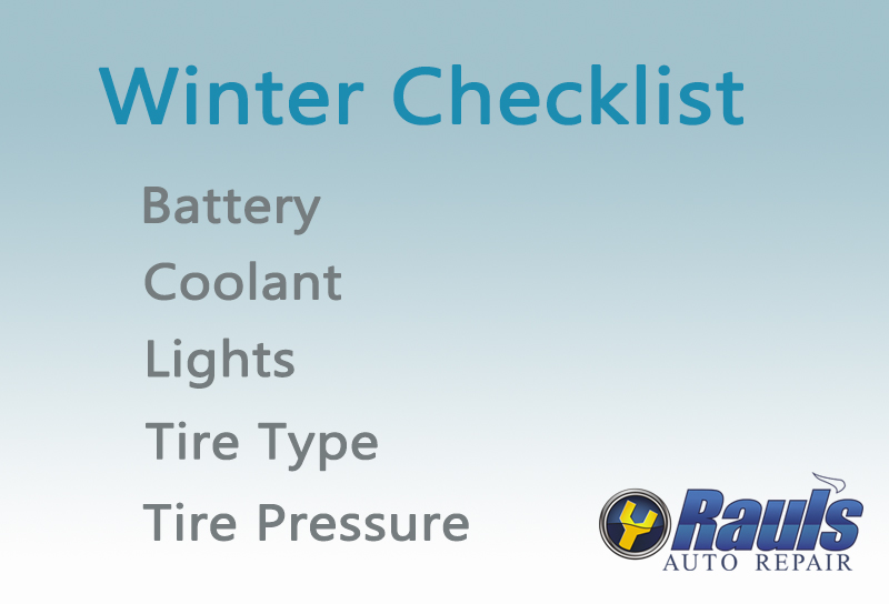 Top 5 Checklist for Winter Driving